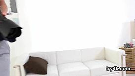 Sensual Cutie Gives Blowjob In POV And Gets Wet Snatch Shagged