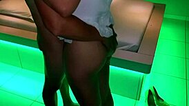 Cheating Bride Sucks Ex-Student's Big Shaft Behind Husband's Back