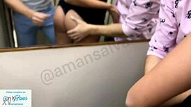 hey, check this trio with a slut getting double penetration after the club