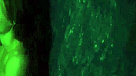 i'm bound in cold outdoor bondage for my first rough public fuck