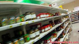 Euro redhead picked up, fucked hard on hidden spycam during outdoor amateur action.