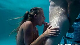 silvia dellai feels the underwater passion