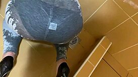 Guy Pees On My Ass In Wet Leggings