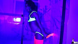 Duke Update: Curly Teaser In Lingerie Fun