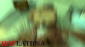 Argentinian chica bent over for stranger sex on New Year