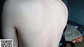 i'm the russian tattooed twink jerking my big monster cock solo, shaking it off and showing my ass.