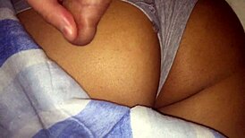 Masturbating and cumming on ass scene 3.