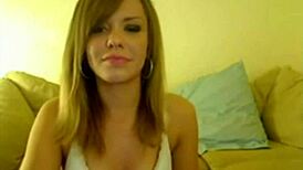 Mature mexican slut masturbates shaved pussy on webcam.