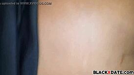 doggystyle position with ebony babe