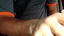 Solo Boy Engages In Detailed Masturbation Session With Intense Focus