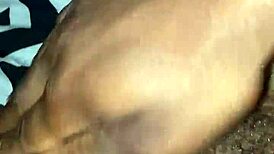 Watch this ebony guy stroke his big black cock solo