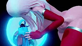 Lewd Game Show 3 Features Big Ass Anime Futanari With Monster Cock