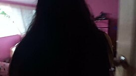 i was watching my p eat papaya, got excited, and invited him to eat something better in the room.