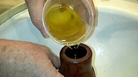 red and piss enemas, huh? are you into this wild kinky stuff or what?