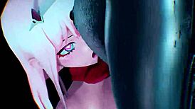 Lewd Game Show 3 Features Big Ass Anime Futanari With Monster Cock