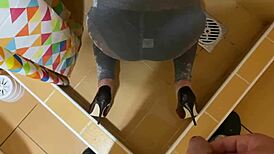 Guy Pees On My Ass In Wet Leggings