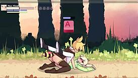 Letting Max the elf moan louder in hentai game