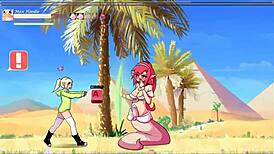 Letting Max the elf moan louder in hentai game