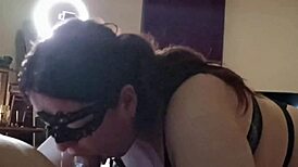 Bbw Girl Performs Intense Throat Action For Her Master