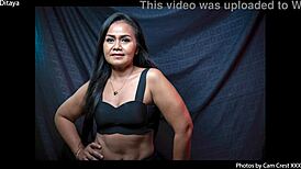 4k slideshow of ditaya in leather chaps