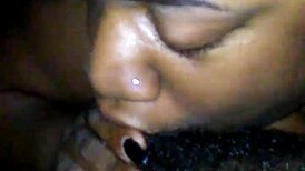 Wet blowjob on cjs dick