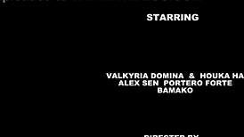 Valkyria Domina asks, 'ready for my ass licking gangbang?'