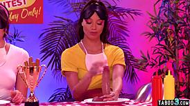 i'm alexis tae fuckin eliza n charlotte with my strapon, oh god