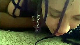 tattooed latina gets rough breeding with dirty talk