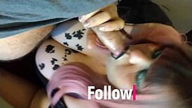 Ivy Adventure Gives Blowjobs With Huge Cumshots!