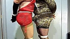 gag on this, you tranny sluts