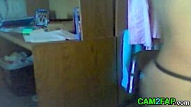 Hot teen strips on webcam in free recorded dirty video