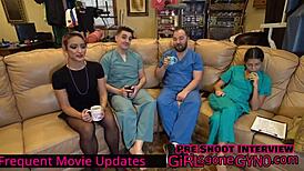 channy crossfire gets kinky dental exam at girlsgonegynocom
