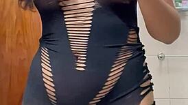 I recorded the cuckold's girlfriend getting intense anal fucked by my friend in the bathroom with orgasm!