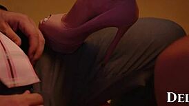 i dominate my sexy boss vanna bardot at work.