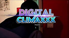 My friend bent over, getting fucked while her hubby watches