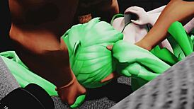 Watch Miku's Casting Couch Blowjob on Sofa!