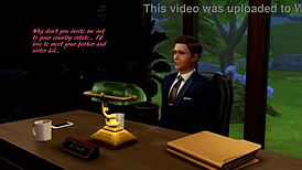 sims 4 marnies parody with anime orgy blowjob