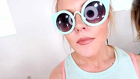 nicole clitman takes huge cock in pov blowjob deepthroat