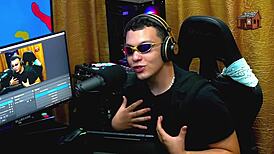 She flaunted her tits nicely, pinched the nipple, and got aroused during the podcast with Isa Viajante