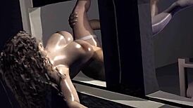 Deborah Moans Intensely During Passionate Fucking In Cartoon Remake