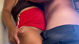 Emotional Encounter: Brunette Latina Bent Over for Doggystyle Fucking and Cumshot