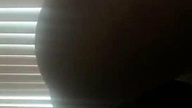 big booty neighbor bent over for doggystyle fucking and creampie on the stairs 😏