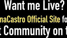 cuban milf angelina castro solo anal with pearl necklace and cumshot