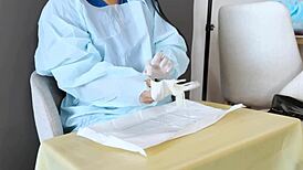 medical latex gloves fetish sparks hospital patient curiosity