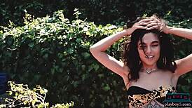 playboy5 com - big hairy bush milf with a round ass shannon hades shows it all for playboy