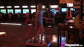 Lilly Luck Shows Long Legs!