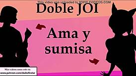 Double Mistress And Submissive In A JOI Session.