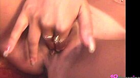 Tan blonde teen 18+ paris tale fingering shaved pussy?