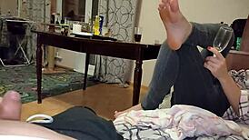 Lick Stepmom's Smelly Feet!