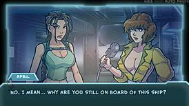 Star Channel 34 Part 80 Showcases Cartoon Anime With Brunette Bodybuilder Characters.